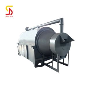 Compact Household LPG Rotary Drum Dryer with 3mm Cylinder Thickness for Efficient Drying of Food Spices and Grains
