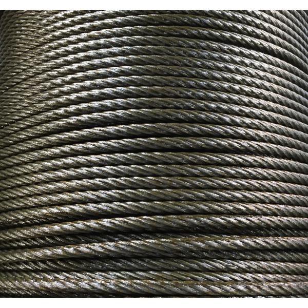6x37+Fc/6x37+Iws/6x37+Iwr Crane Steel Wire Rope Galvanized Round Strand