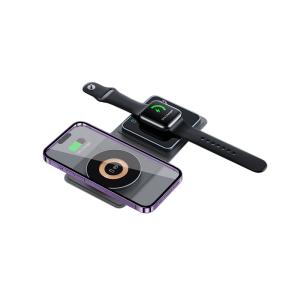 Wireless Charging Pad High Charging Efficiency Wireless Travel Charger