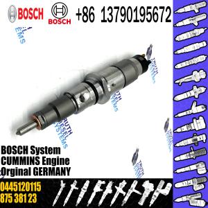 common rail injector 0445120037 0445120240 0445120115 fuel injector for Case /