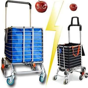 Foldable Jumbo Shopping Cart Portable Shopping Carts