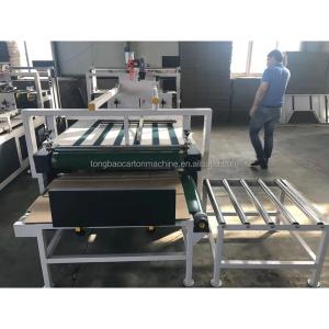 Semi Automatic Carton Folder Gluer with Water Glue Optional Hot Melt Glue System