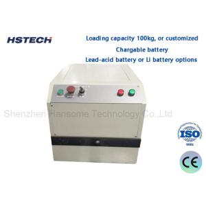 Lead-Acid Battery Or Li Battery Options Chargable Battery Loading Capacity 100kg