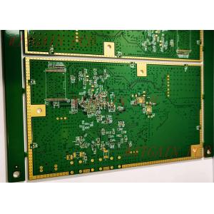 10 Layer Multilayer PCB 1.6MM FR4 IT180A Green Solder Mask 167mm*164mm