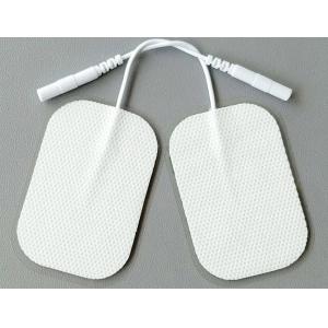 4x6CM TENS ELECTRODE PADS REUSABLE FOR TENS MACHINES( 2 PCS PER PACK)
