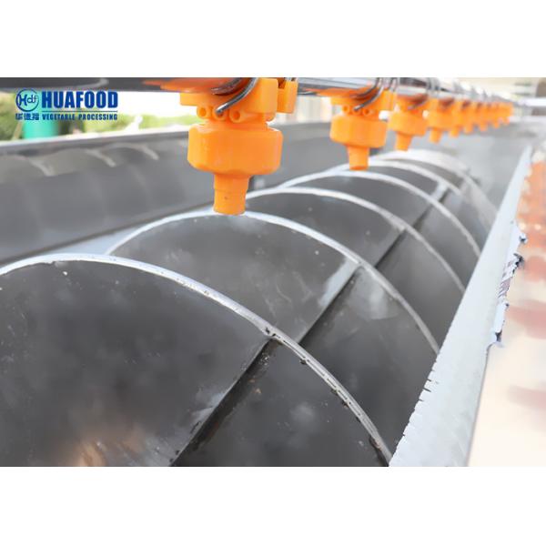 Food Industry Conveyance 1000kg/H Potato Peeling Machine