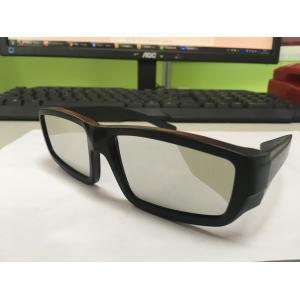 Black Silver Color Solar Viewing Glasses , Anti Scratch Sun Viewing Glasses