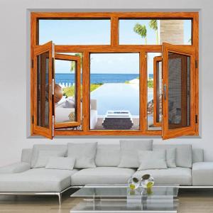 China Residential Aluminum Tilt And Turn Windows Powder Coating Elegant Functional on sale