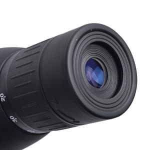 20-60X Magnification High Definition Zoom Spotting Scope with 45 Degree Angled