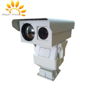 Dual Sensor Thermal Imaging Camera , PTZ infrared Border Surveillance Camera