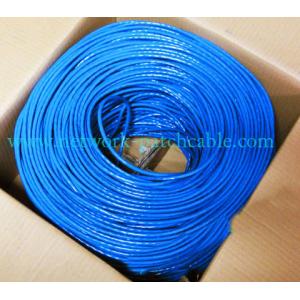 Telecommunication Cable UTP Cat 5e 0.5mm Copper Lan Cable Pass Fluke LSZH