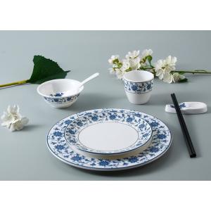 China Chinese Style On Glaze Decal 7pc Melamine Crockery Sets on sale