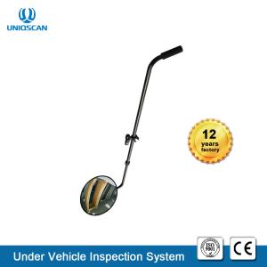 Aluminum Handles 12" Under Car Serch Convex Mirror For Under Vehicle Inspection