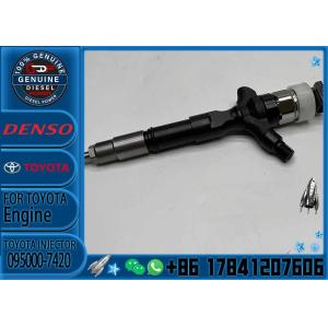 Huida genuine and OEM Fuel Diesel Common Rail Injector 23670-30250 095000-7420