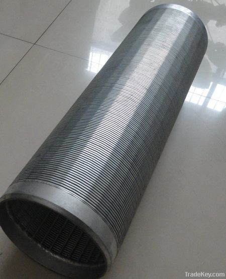 316L Wedge Wire Screen Basket Liquid Filter For Pressure Screen In The Pulping