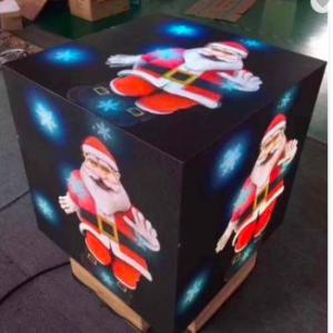 3D Magic Full Color Indoor Led Display Screen Rgb Led Cube P2.5 P3 P4