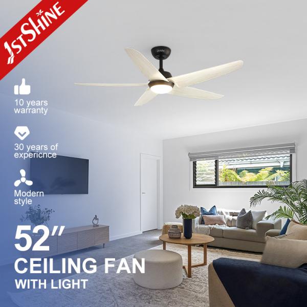 1stshine ODM OEM LED Light Ceiling Fan with REACH Certificate and Colorful ABS