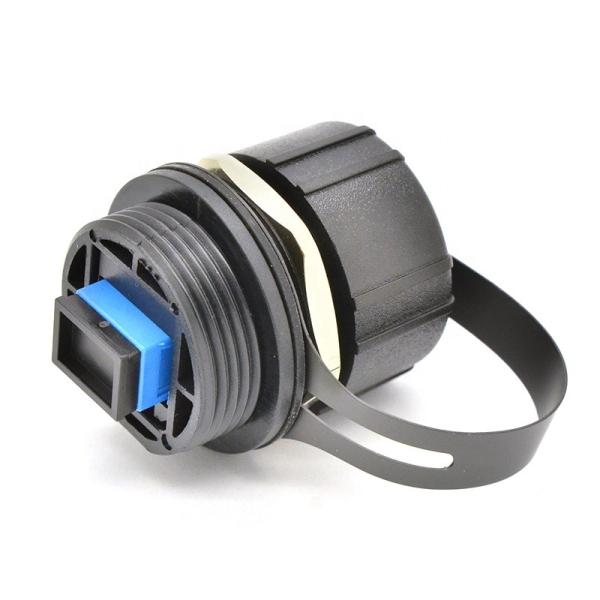 Quality ODVA SC Bulkhead Fiber Optic Adaptor Waterproof IP67 For Fiberhub Terminal Box Enclosure wholesale