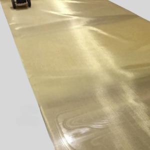 Twill / Palin Weave Bronze Wire Mesh Roll For Craft Papermaking