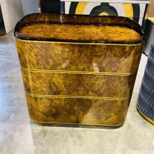 Pine 1000mm Lounge Display Cabinet 0.5m Hall Console Cupboard