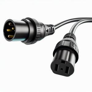 NEMA 5-15P to IEC C19 Power Cord 14AWG for Servers and PDUs