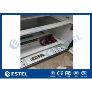 Pole Mounted Outdoor Power Cabinet , Telecom Equipment Cabinet With DC Air