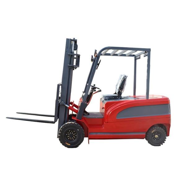 Quality 400Ah 48V Solid Tire 2.5 Ton Electric Forklift Triple Mast Type, Maximum Lifting Height 6 Meters wholesale