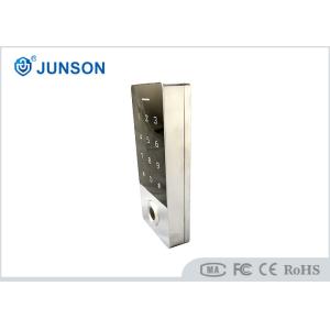 Silver Keypad IP68 Fingerprint Access Control 100mA With WiFi Tuya APP