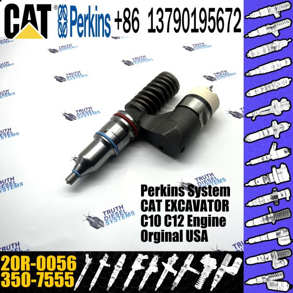 Huida C10/C12 engine fuel injector 212-3467 10R-1259 350-7555 20R-0056 with