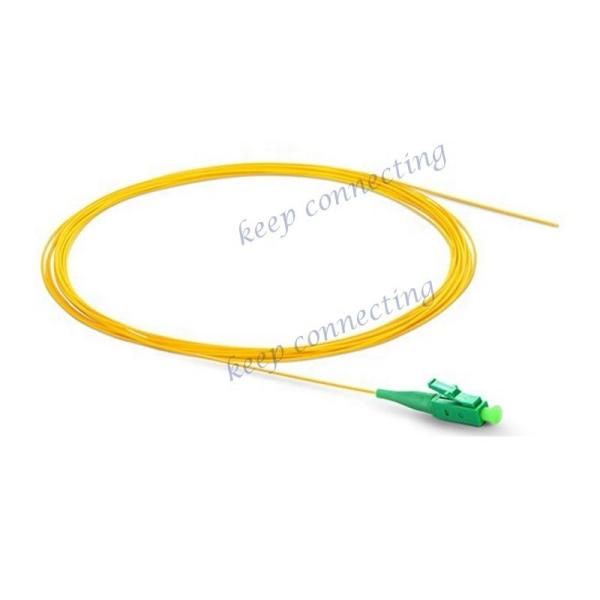 Quality 0.9mm LC APC Fiber Optic Pigtail for LSZH/PVC Pigtails on Single Mode FTTH Equipment wholesale