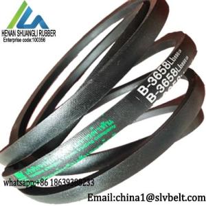 China Ladder Belt B Classic V Belts Polyester Steel Brown Wire Length 26'' 590'' B Section on sale
