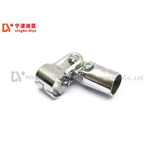 Chrome Plate Surface Lean Tube Connector / Stainless Joints Pipe With 2.3MM