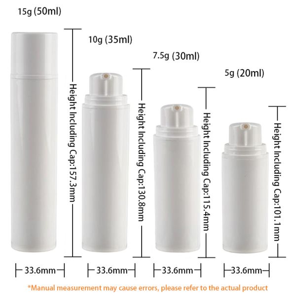 In Stock 5g 7.5g 10g 15g Skin Care Packaging PP Talcum Crimp Type Long Nozzle Salon Barber Use Easy To Carry Powder Sprayer Bottle for Skin Care