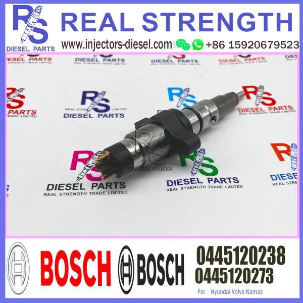 Common Rail Bosch Diesel Fuel Injector 0445120238 For Cummins Engine