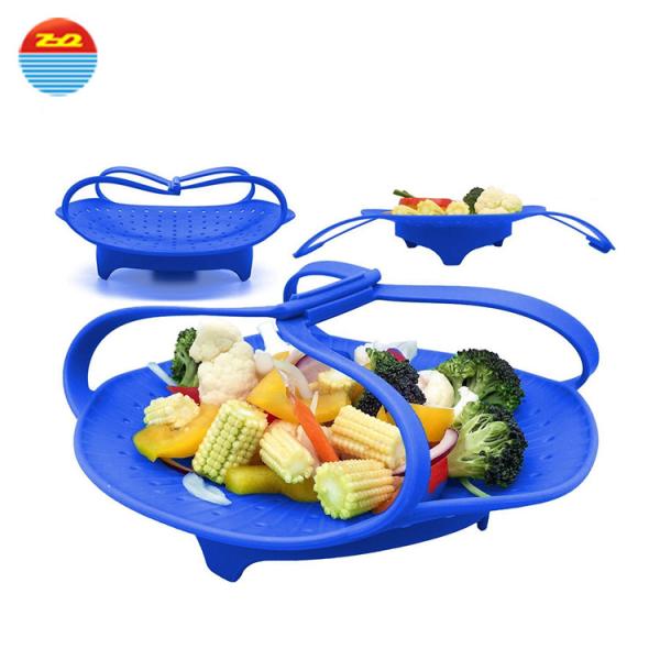 Quality 2018 Amazon Hot Sale Portable Foldable Vegetable Steamer wholesale