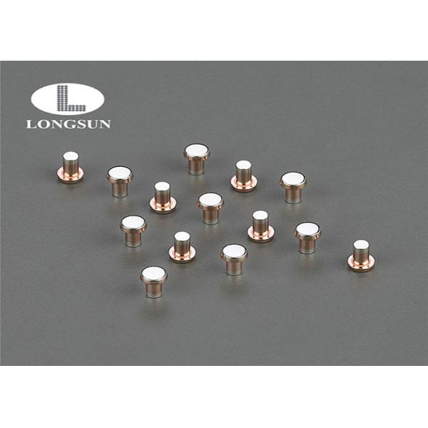 Quality High Electrical Resistivity Bimetal Contact Rivets For Aviation Appliances wholesale