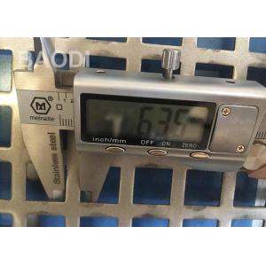 Carbon 1m Width Perforated Steel Mesh Square Hole Protection Screen