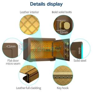 13kg Smart Home Safe Box Biometric Fingerprint Lock With Glossy Surface