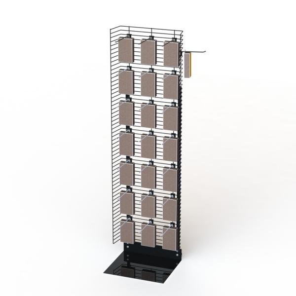 Quality Knockdown Powder Wing Metal Wire Display Racks With U Shape wholesale