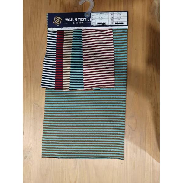 Quality Environmentally Friendly And Good Elasticity Comfortable Striped Material Fabric For Home Clothes wholesale