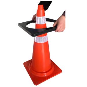 Enhanced Stability Traffic Cone Weight with Universal Fit and Durable Constructi
