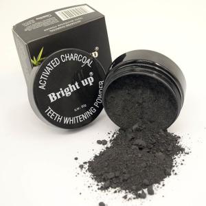 Activated Bamboo Carbon Charcoal Teeth Whitening Powder Mint Flavor With Spoon