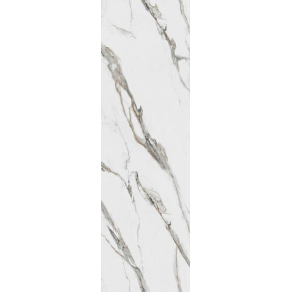 Quality Foshan 32"*104"Size Big Porcelain Calacatta  Slabs White Marble Floor Slabs Large Format  Indoor Porcelain Tiles wholesale