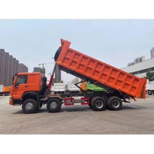 Used Dump Truck HOWO 375 8*4 LHD, Used HOWO 371 12 Wheels Secondhand Sinotruk