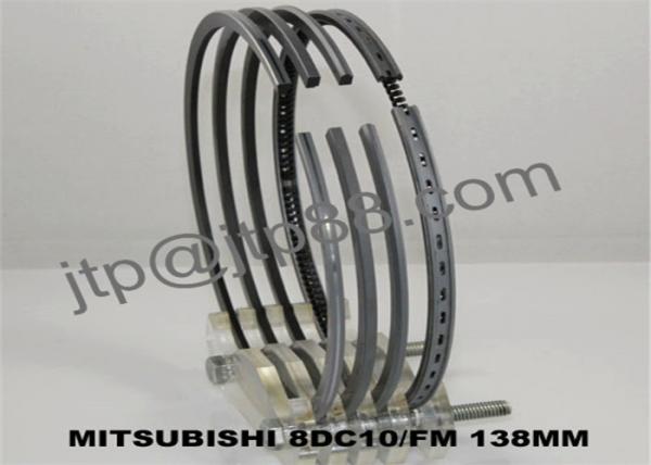 Quality Industrial 8DC10 Engine Piston Rings / Low Friction Piston Rings For Mitsubishi wholesale