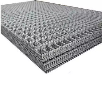 Quality Welded Wire Mesh Panels 1.2x2.4m Galvanised 4x8ft Steel Sheet Metal 2" Holes wholesale