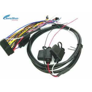 3.0mm Pitch Connector GPS Cable Assembly , Customized Length Car Electrical