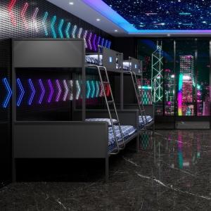 Support customization Sturdy Iron Frame Student Dormitory Bunk Bed for Bedroom