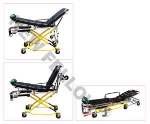 Aluminum Alloy High Strength Roll-in Self Collapsible Ambulance rescue stretcher
