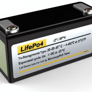 Storage Type -20-45C -4-113℉ LiFePO4 Battery Pack with Expected Cycle Life of 1C